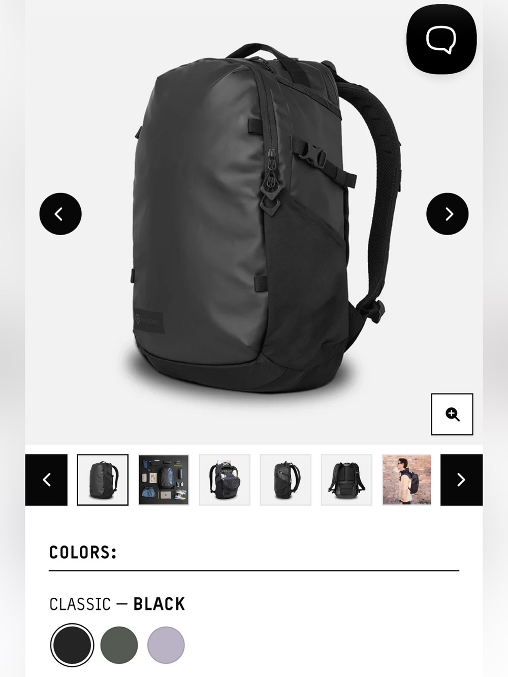 Wandrd Nimbus 18L